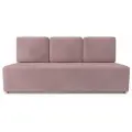 Диван-кровать прямой, раскладной PUSHE Каир New розовый Balance 312
