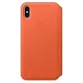 Чехол Apple Folio кожаный для iPhone XS Max, sunset