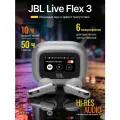 Беспроводные наушники JBL Live Flex 3 TWS, вкладыши Bluetooth с микрофоном, ANC шумоподавление, серебристые