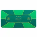 Игровое поле Фабрика покера сукно XL зеленое 240х120 см