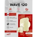 Вытяжной вентилятор бесшумный 120 слоновая кость WAVE 120