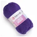 Пряжа YarnArt Flowers Unicolor фиолетовый (751), 55%хлопок/45%акрил, 200м, 50г, 5шт