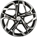 Колесный диск Khomen Wheels KHW1716 7x17 PCD 5x114.3 DIA 67.1 ET48 BLF