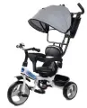 Детский велосипед PILOT PT1GR, трехколесный, с подножками, серый