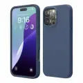 Elago силиконовый чехол для iPhone 16 Pro Max, Soft silicone (Liquid) Jean Indigo
