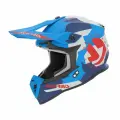 Мотошлем Кроссовый Acerbis LINEAR 22-06 Blue/Red 2, XL