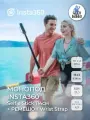Монопод Insta360 Selfie Stick, 114см, с ремешками, для экшн-камер