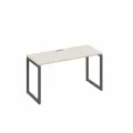 Стол письменный, офисный, компьютерный на металлокаркасе QUATTRO 140*60*75