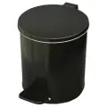 Урна с педалью 7 л, черная