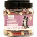Лакомство для собак Biohaus Кальциевая косточка с уткой, 750 г