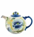 Заварочный чайник 'Голубые маки'