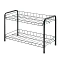 Полка для обуви 2-х полочная 660х280х440 черный, Ника ЭТ3/Ч черный