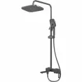 Душевая стойка Pragma 500. K35.03.420 с верхним душем, ручной лейкой и смесителем
