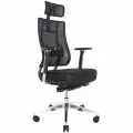 Эргономичное офисное кресло Falto X-Trans XTR-11KAL-AL - черное