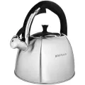 Чайник со свистком Hoffmann НМ 5571 нержавеющая сталь, зеркальный, индукция, 3 л