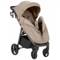 Прогулочная коляска CARRELLO Bravo Deep Beige, до 22кг, бежевая