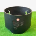 Костровая чаша Мультиагро Феникс, сталь, термостойкая краска, черный, 50см