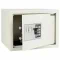 Сейф для денег и документов с электронным кодовым замком мебельный, 250x350x250 мм, бежевый, Daswerk (Дасверк), 291345