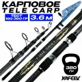 Карповое удилище 360 см. Тест: 160-360 г. TELE CARP - Быстрый строй