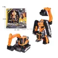 Tobot Трансформер Бульдозер SYANDZ, Оранжевый, Унисекс