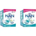 Молочная смесь Nestle NAN 1 OPTIPRO для роста, иммунитета и развития мозга, с рождения, 1050 г 2 шт