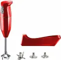 Блендер Bamix Cordless Plus Red, погружной, беспроводной, 200 Вт, 3 скорости