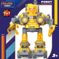 Серия: robotics. Игрушка 7в1 Интерактивный робот-трансформер Строитель G2411-484