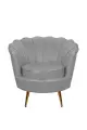 Кресло ракушка Mak-interior, Pearl Grey V2, дизайнерское для дома