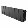 Радиатор биметаллический Royal Thermo PianoForte 200 Чёрный VR80- 14 секц.