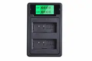 Двойное зарядное устройство USB-LCD-LPE10 Micro и Type-С USB Dual charger с дисплеем