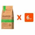 Корм сухой Grandorf низкозерновой для взрослых собак маленьких пород, ягненок и индейка,1 кг 6 шт