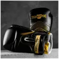 Перчатки боксёрские FIGHT EMPIRE, CLINCH, 10 унций (10 oz), цвет- золото / черный, пара