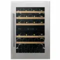 Винный холодильный шкаф Dunavox DVS-44.120DSS компрессорный (встраиваемый холодильник для вина на 44 бутылки)