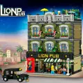 Конструктор 89107 JIE STAR Здание Бар Lion Pub, 5910 деталей, 10 минифигурок