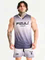 Майка спортивная FIZULI V-NECK, 1 шт., размер M, серый