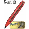 Ручка шариковая KAWECO AC Sport Red (10000355) 1.0 мм красный корпус с черными вставками