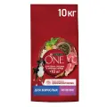 Purina One корм для взрослых собак средних и крупных пород, с высоким содержанием ягненка и с рисом 10 кг