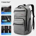 Tigernu Пожизненная гарантия противокражный мужской рюкзак модный USB зарядное устройство Mochila 15,6-дюймовый рюкзак для ноутбука дорожная повседневная школьная сумка для колледжа, Grey, Унисекс