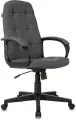 Кресло руководителя Бюрократ CH 002 Fabric серый 3C1 крест
