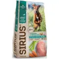 SIRIUS Сухой корм для крупных собак индейка и овощи 15 кг
