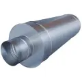 Шумоглушитель, для круглых воздуховодов, D160, оцинкованная сталь