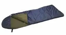 Спальный мешок с капюшоном Следопыт -10 190+35х90см цвет: Синий