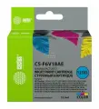 Картридж струйный Cactus CS-F6V18AE (HP 123XL) цветной