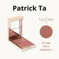 PATRICK TA Палетка из двух кремовых и пудровых румян Major Headlines Double-Take Creme & Powder Blush (She's Seductive)