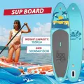 Сапборд FunWater SUPFW27A, противоскользящая накладка, голубой, 335 см x 84 см