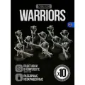 Warhammer 40000 Necron Warriors / Necrons / Набор миниатюр для настольной игры