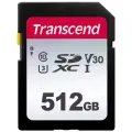 Карта памяти Transcend 512Gb 300S SDXC UHS-I U3 V30 (100/55 MB/s)