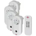 Розетки (4 шт.) с управлением от пульта Brennenstuhl Comfort-Line RC CE1 4001 (1507050)