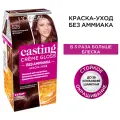 L'Oreal Paris Casting Creme Gloss стойкая краска-уход для волос, 525 шоколадный фондан, 180 мл