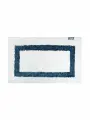 Коврик для ванной Fixsen Presto 50x80 см цвет бело-синий